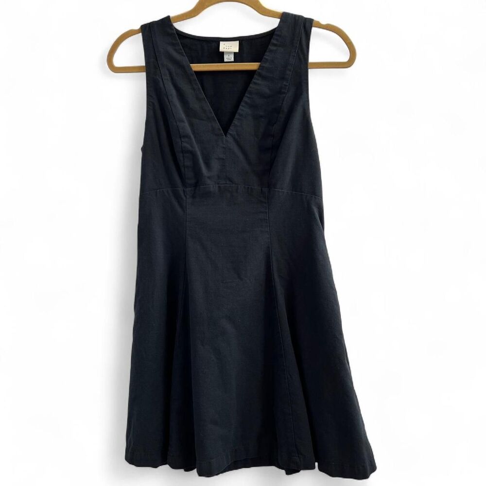 A New Day Black Fit and Flare Mini Dress